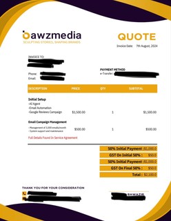 Payment proof