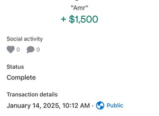 Payment proof